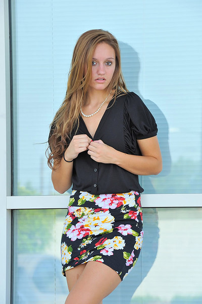 Summer in Summer gives upskirt glimpses from FTV Girls