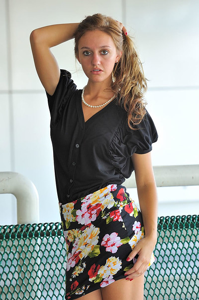 Summer in Summer gives upskirt glimpses from FTV Girls