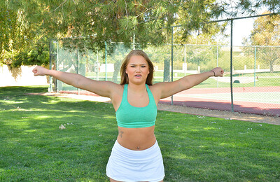 Harley in Splits At The Park from Ftv Girls