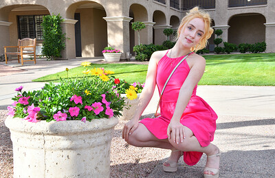 Maria in Pretty Pink Views from Ftv Girls
