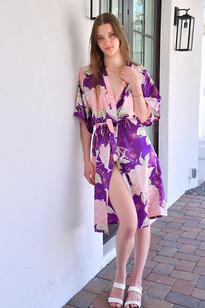 Olivia in The Purple Kimono from Ftv Girls