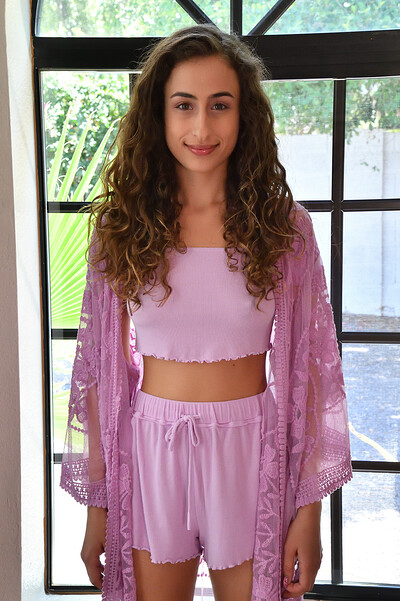Scarlett in Purple Nightie from Ftv Girls