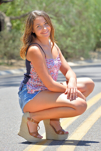 Maricella in Long Legs For Modeling