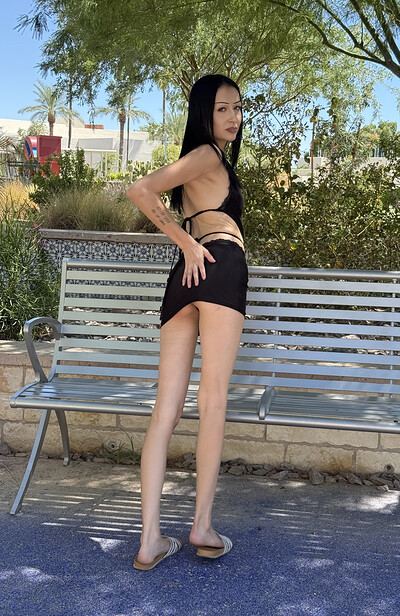Kourtney in Lingerie In Public from Ftv Girls