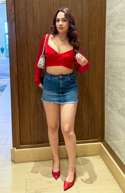 Paris in Christmas Red from Ftv Girls