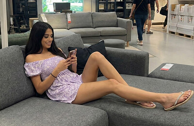 Monica in On The Furniture from Ftv Girls